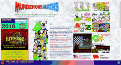 Desktop Screenshot of murderousmaths.co.uk